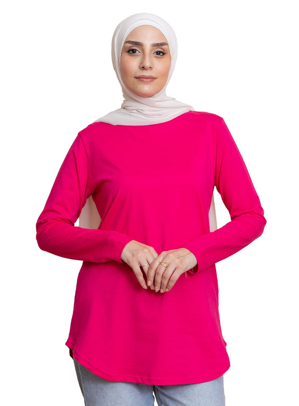 Flowery Cur.Long-Sleeve